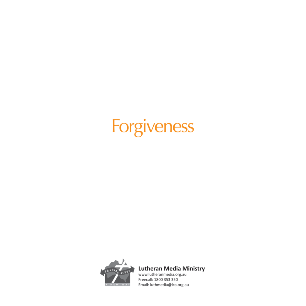 Forgiveness