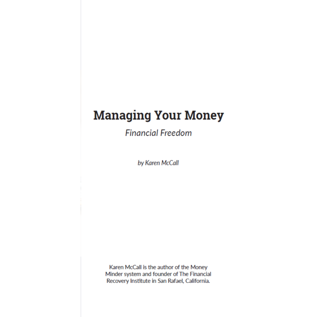 Managing Your Money