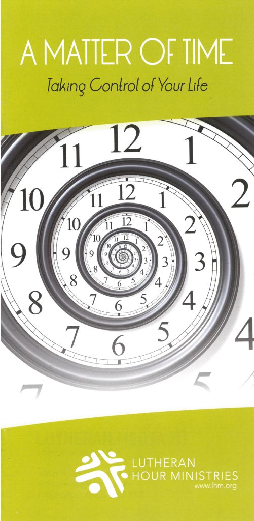 A Matter of Time - Time Management