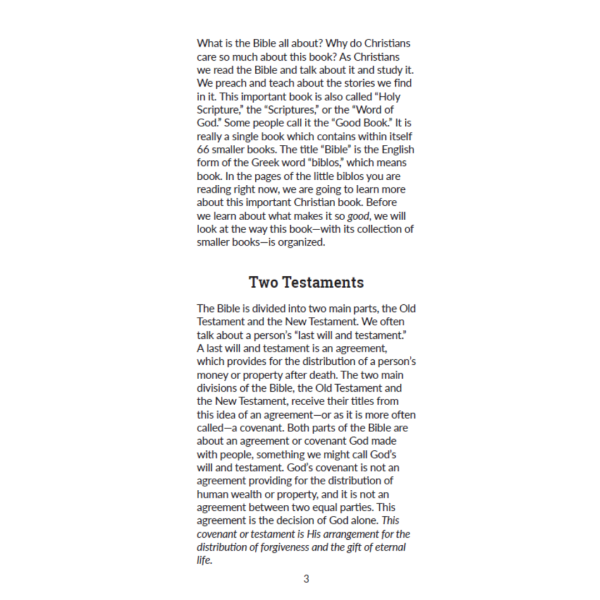 The Bible: What? When? Why?